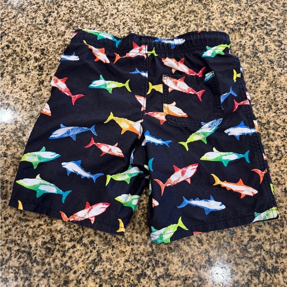 Wonder‎ Nation Boys Shark Swim trunks Size Small - Picture 4 of 5